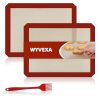 Lot de 2 Tapis de cuisson en silicone