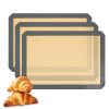 Lot de 3 tapis de cuisson en silicone