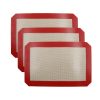 Lot de 3 tapis de cuisson en silicone