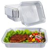 Lot de 40 plateaux en aluminium de 2200 ml