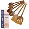 Lot de 6 ustensiles de cuisine en bois Lot de 6 ustensiles de cuisine en bois