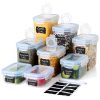 Lot de 8 Boîtes de Conservation Alimentaire