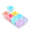 Lot de 8 moules en silicone pour congélation