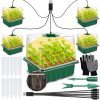 Mini Serre pour Plantes Éclairée - 5 Pièces