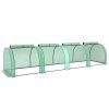 Mini Serre Tunnel 4x1x0,8m pour Jardin Mini Serre Tunnel 4x1x0,8m pour Jardin