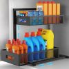 Organisateur de Salle de Bain Réglable Noir
