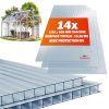 Plaques de Polycarbonate GARDEBRUK 14x4mm Plaques de Polycarbonate GARDEBRUK 14x4mm