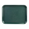 Plateau Fast Food Antidérapant vert 345x265 mm Plateau Fast Food Antidérapant vert 345x265 mm