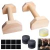 Poignées de Pompes Antidérapantes en Bois Poignées de Pompes Antidérapantes en Bois