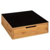 Porte-capsules 1 tiroir en bambou