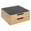 Porte-Capsules en Bambou 30 x 30 cm