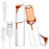 Rasoir Électrique Visage Femme USB Rechargeable Rasoir Électrique Visage Femme USB Rechargeable