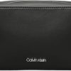 Sac à Bandoulière Calvin Klein Femme Noir Sac à Bandoulière Calvin Klein Femme Noir
