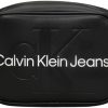 Sac à Bandoulière Calvin Klein Femme Noir Sac à Bandoulière Calvin Klein Femme Noir