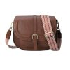 Sac à bandoulière vintage en cuir pour femmes Sac à bandoulière vintage en cuir pour femmes