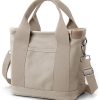 Sac fourre-tout en toile kaki clair Sac fourre-tout en toile kaki clair