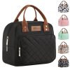 Sac Isotherme Pratique pour Déjeuner Noir Sac Isotherme Pratique pour Déjeuner Noir