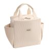 Sac Isotherme Repas Beige Portable et Élégant Sac Isotherme Repas Beige Portable et Élégant