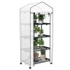 Serre de Jardin avec Étagères 4 Niveaux Serre de Jardin avec Étagères 4 Niveaux
