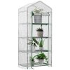 Serre de Jardin avec Étagères 4 Niveaux