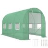 Serre de Jardin Tunnel 7m² avec Fenêtres