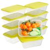 Set de 10 Boîtes Alimentaires Réutilisables