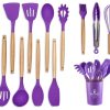 Set de 12 Ustensiles de Cuisine en Silicone
