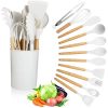 Set de 12 ustensiles de cuisine en silicone