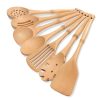 Set de 7 Ustensiles de Cuisine en Bois Set de 7 Ustensiles de Cuisine en Bois
