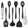 Set de 8 Ustensiles de Cuisine en Silicone