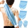 Set de Gants Exfoliants et Brosse Douche Set de Gants Exfoliants et Brosse Douche