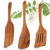 Set de Spatules en Bois d'Acacia Set de Spatules en Bois d'Acacia