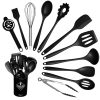 Set Ustensiles de Cuisine en Silicone 12 Pièces