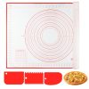 Tapis de Cuisson Silicone 60x40cm Rouge