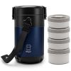 Thermos Isotherme Alimentaire 2.6L 4 Compartiments Thermos Isotherme Alimentaire 2.6L 4 Compartiments