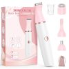 Tondeuse Électrique Femme 4-en-1 Tondeuse Électrique Femme 4-en-1