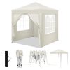 Tonnelle de Jardin Pliable 2x2m Beige Tonnelle de Jardin Pliable 2x2m Beige