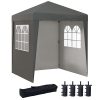 Tonnelle de Jardin Pliable Outsunny 2x2m Tonnelle de Jardin Pliable Outsunny 2x2m