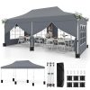 Tonnelle Pliante 3x6 Imperméable avec Parois Tonnelle Pliante 3x6 Imperméable avec Parois