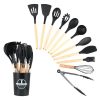 Ustensiles de Cuisine en Silicone - Lot de 12