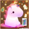 Veilleuse Licorne Rechargeable 16 Couleurs Veilleuse Licorne Rechargeable 16 Couleurs