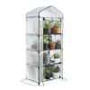 VOUNOT® Serre de Jardin avec Étagères