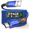 Câbles USB C JSAUX 3,1 A - 2 m Câbles USB C JSAUX 3,1 A - 2 m