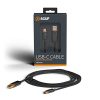 Câble USB-C Tressé 3,6m pour Jeux Câble USB-C Tressé 3,6m pour Jeux