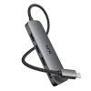 Hub USB C 4 Ports Aluminium 60CM Hub USB C 4 Ports Aluminium 60CM