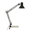Lampe de bureau Hobby noire en métal