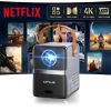 Mini Vidéoprojecteur 4K Portable Netflix Mini Vidéoprojecteur 4K Portable Netflix