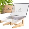 Support Ordinateur Portable Ergonomique en Bambou