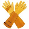 Gants de Jardinage en Cuir de Vache