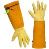 Gants de Jardinage en Cuir Résistants Gants de Jardinage en Cuir Résistants